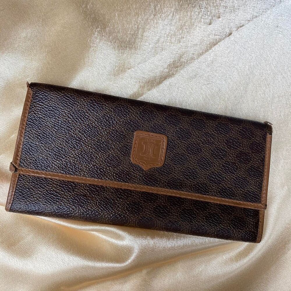 Authentic Vintage Celine Macadam Wallet